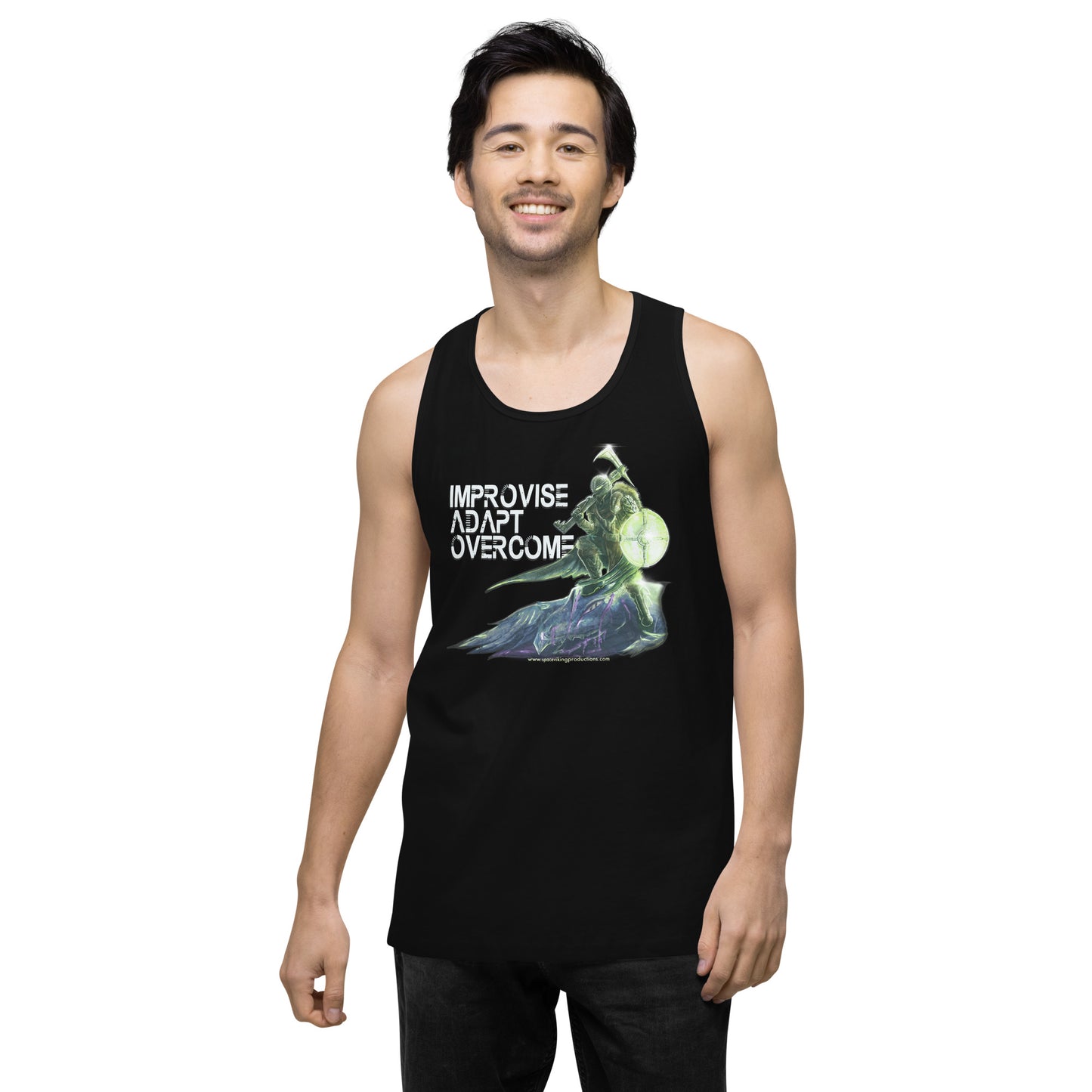 Improvise, Adapt, Overcome - Men’s tank top