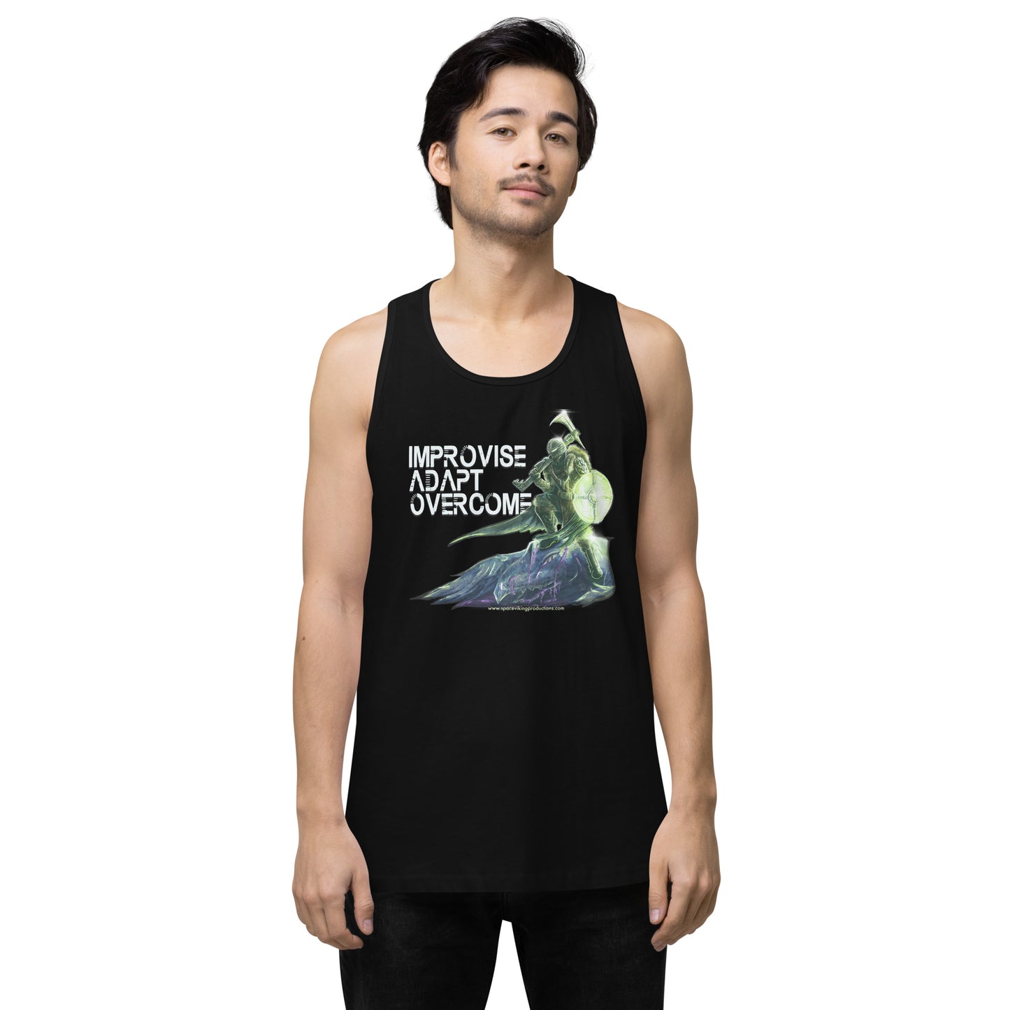 Improvise, Adapt, Overcome - Men’s tank top