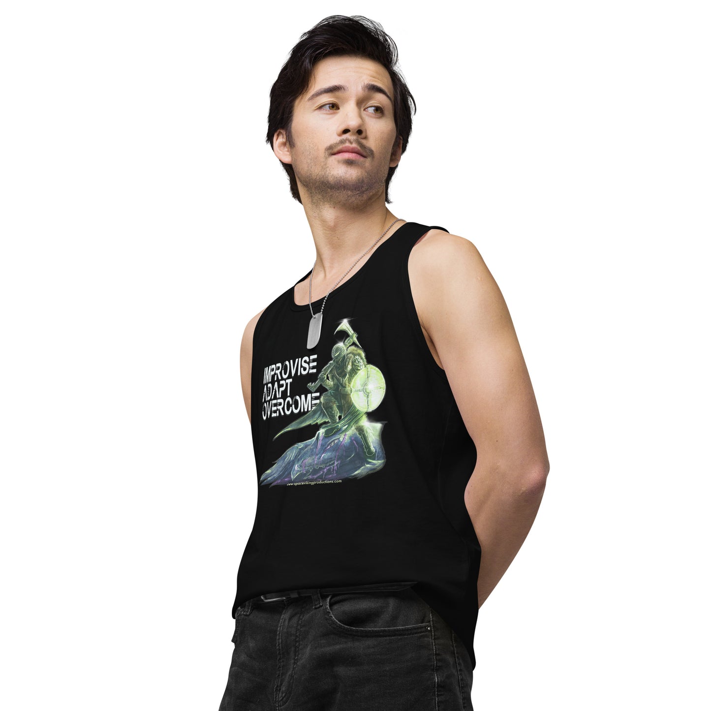 Improvise, Adapt, Overcome - Men’s tank top