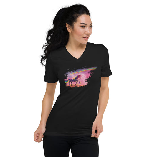 Epic Unicorn V-Neck T-Shirt